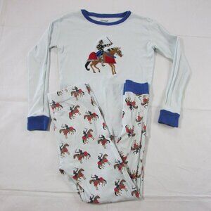 Leveret Boy's Size 10 Knight Horse 2 Piece PJ Pajama Sleepwear Set